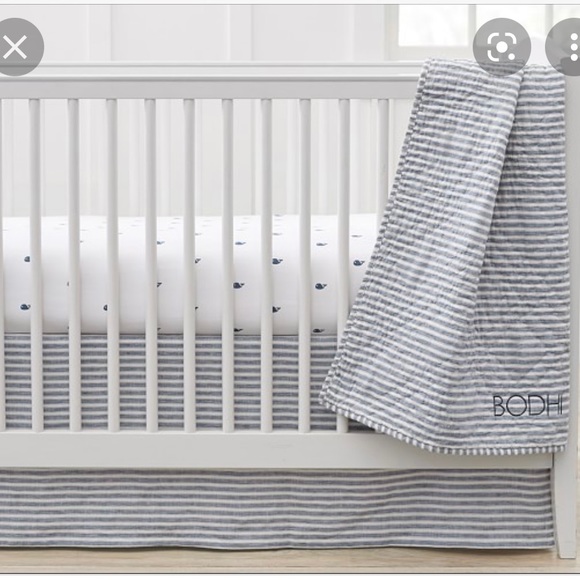 Pottery Barn Kids Other Pottery Barn Kids Bumper Cover And Crib